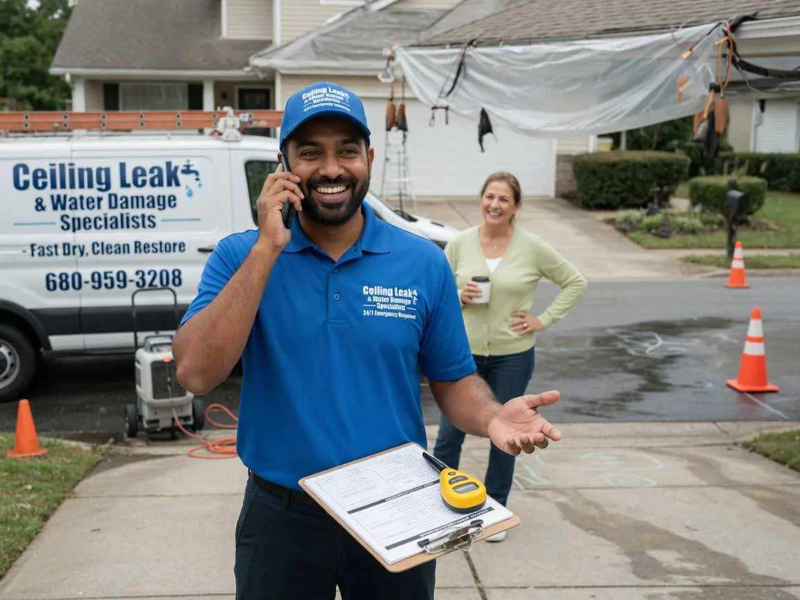 Ceiling Leak Cleanup Bingham Canyon, UT FAQs
